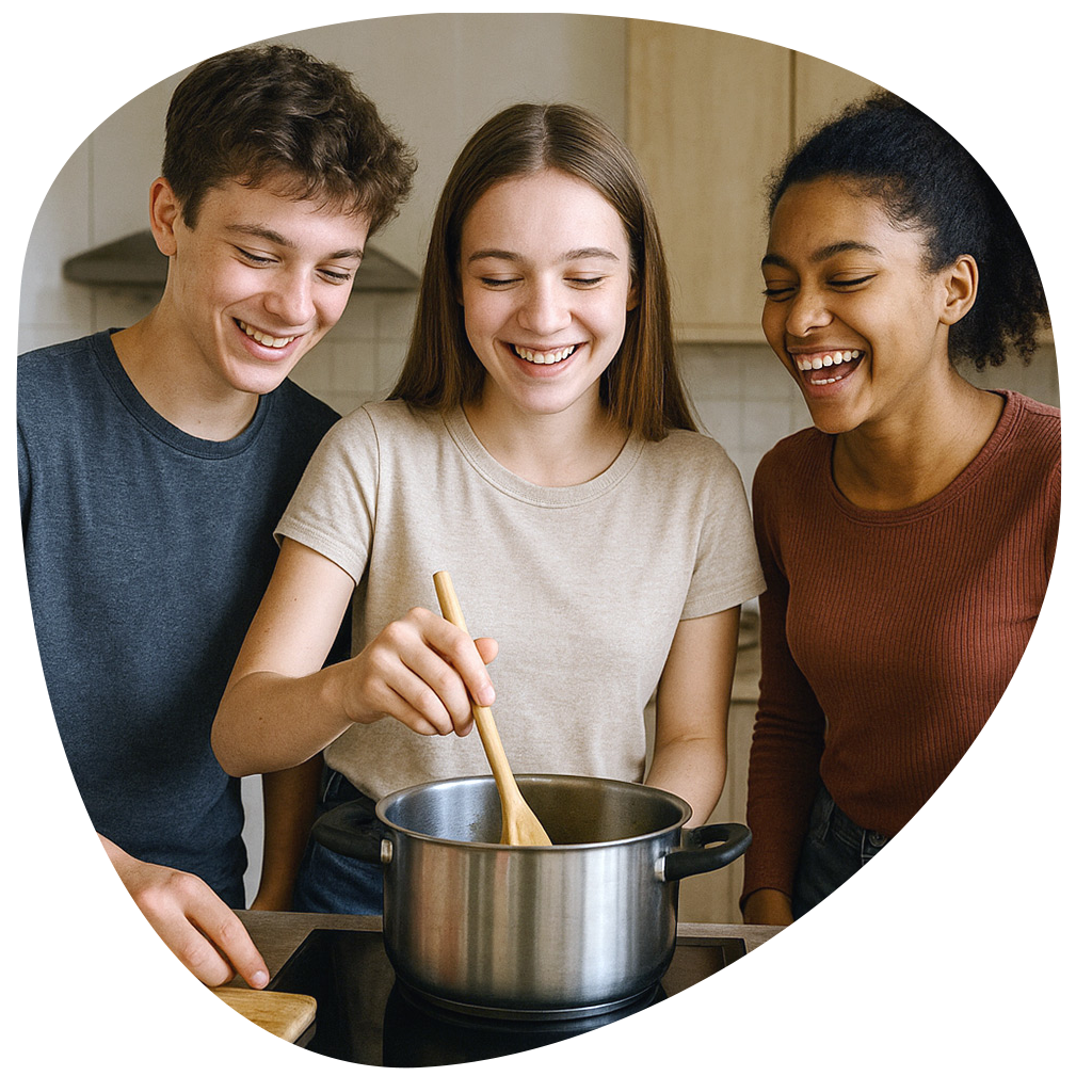 jugendliche kochen